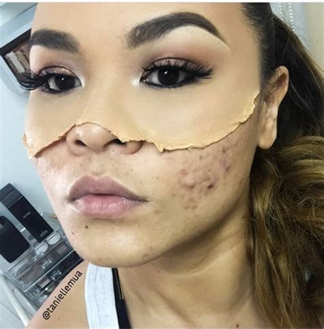 Height of Deception? Lady Stuns After Taking-off Her Makeup to Reveal Her Real Face (Photos)