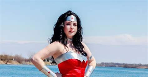 Calvins Canadian Cave Of Coolness Wonder Woman Cosplay By Pretty