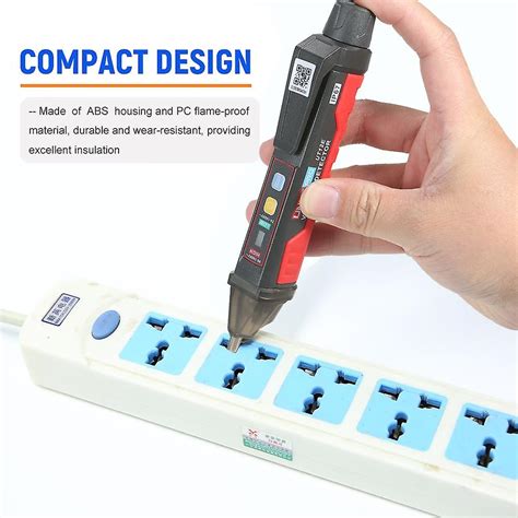 Uni T Ut12e Ac Detector Meter 24v 1000v Non Contact Tester Pen Socket