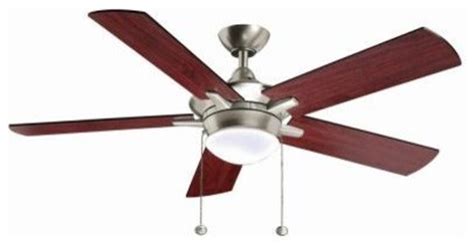 These popular fans have sparked the imagination of many interior. Indoor Fan and Light Kit: Hampton Bay Edgemont 52 in ...
