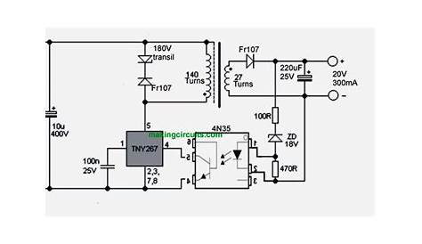 Smps Simple Circuit Diagram