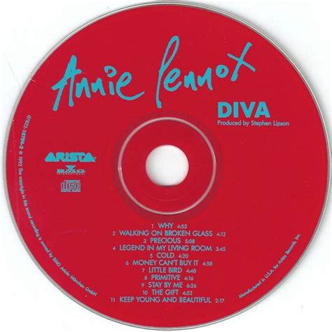 Annie Lennox Diva 1992 Us Press Avaxhome