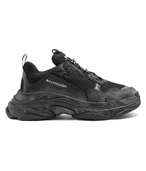 The modern and unique designs transformed the classic sneaker, pumps and boots to something that you have to take a second look at because they are that cool. Balenciaga Tripal S Running Shoes Black: Buy Online at ...