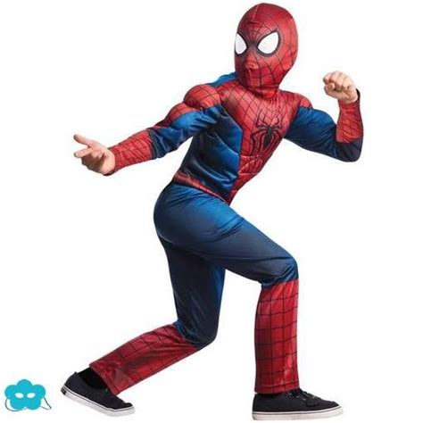 Disfraz The Amazing Spiderman 2 Para Niño Disfraces Para Niños