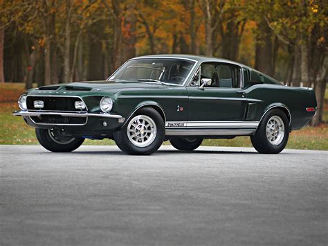 1968 Shelby Gt500 Kr Gt500 Ford Mustang Muscle Classic W Wallpaper