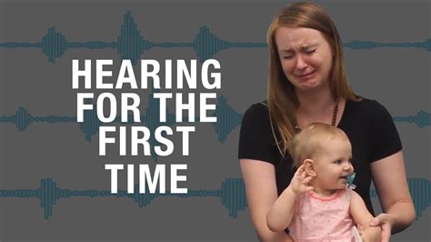 Deaf People Hearing For The First Time Youtube