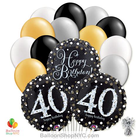 Happy 40th Birthday Balloons Ph