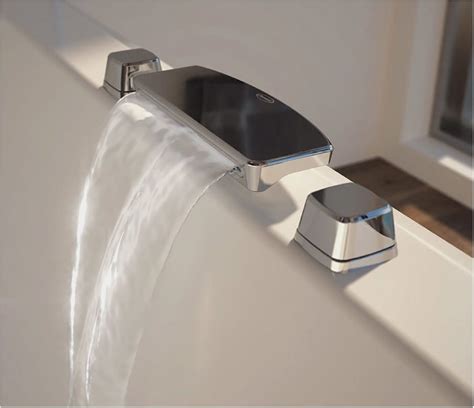 Not trying to discourage you sometimes the faucet spout itself just screws on and off without the need to touch any of the plumbing. Jacuzzi MP33826 Water Rainbow® Flow Deck Mounted | Build ...