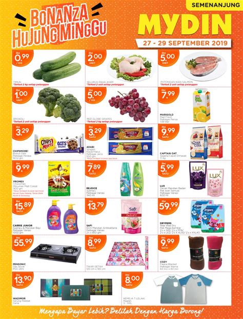 Nothing gets singaporeans going like a hotel buffet, but the problem is that most of them are pretty expensive at full price. MYDIN Weekend Promotion (27 September 2019 - 29 September ...