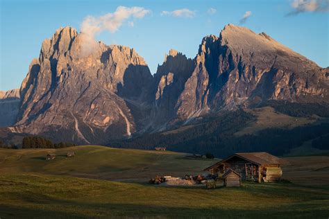 Alpe Di Siusi Sunset Italian Dolomites Photography James Grant