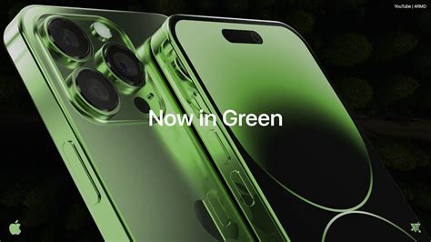 Iphone 14 Pro And Iphone 14 Pro Max Now In Green Apple Concept