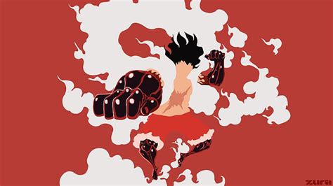 Anime One Piece Monkey D Luffy Gear Fourth Hd Wallpaper Peakpx