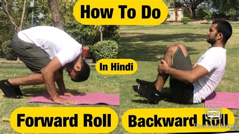 How To Do Forward Roll And Backward Roll Gymnastics Tutorial Stunts