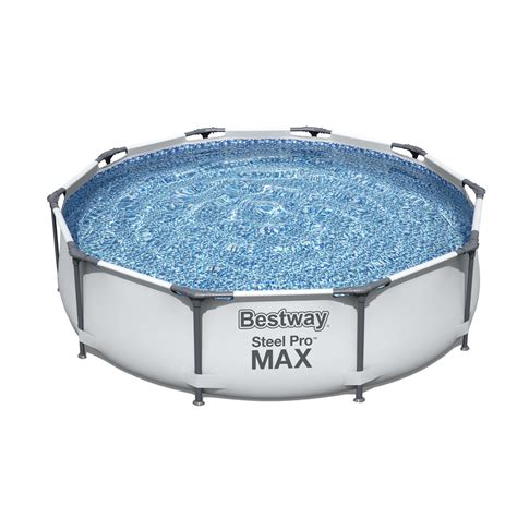 Bestway 10ft Steel Pro Max Garden Frame Swimming Pool Brand Max