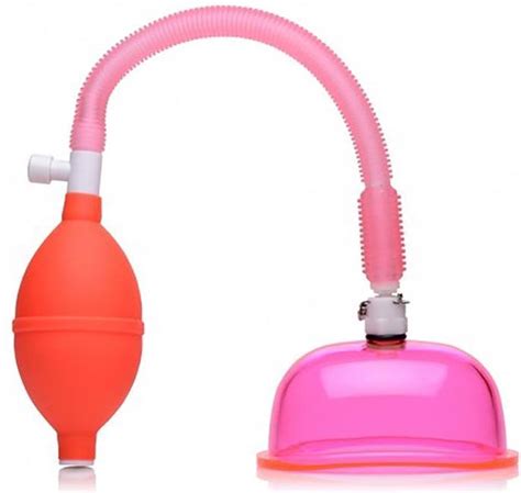 Vaginal Pump With Inch Large Cup Pink Bol Com