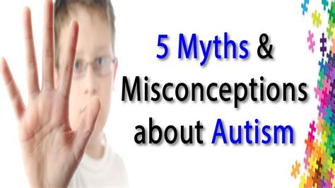 5 Myths And Misconceptions About Autism Autism Autismawareness