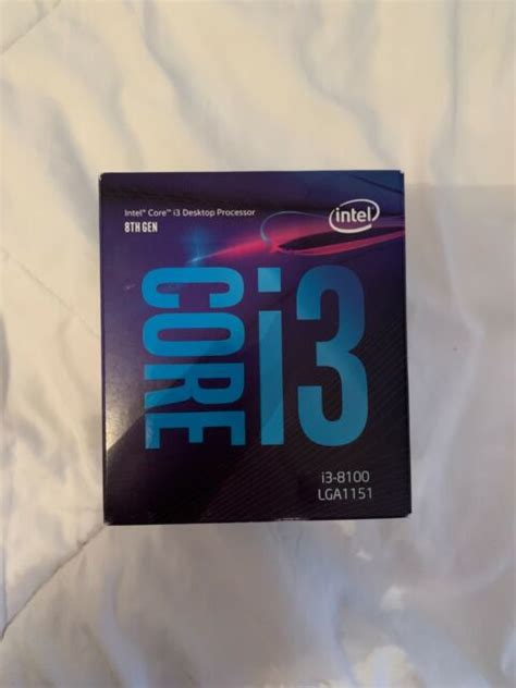 Intel Core I3 8100 8th Gen 36ghz Desktop Processor Cm8068403377308