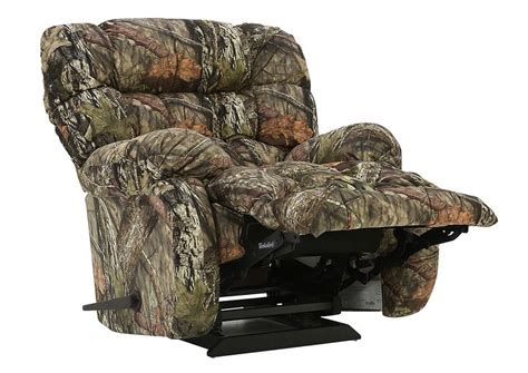 This Camo Rocker Recliner Is Built To Stay Comfortable Featuring An