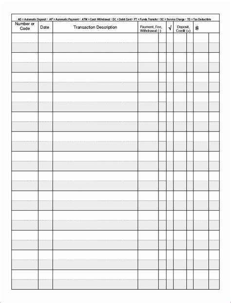 10 Checkbook Register Excel Templates
