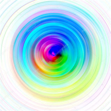 Background Of Colored Concentric Circles Stock Photo By ©molodec 8842129