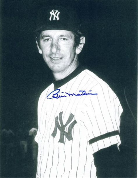 Billy Martin Manager With New York Yankees Yankees Baseball New