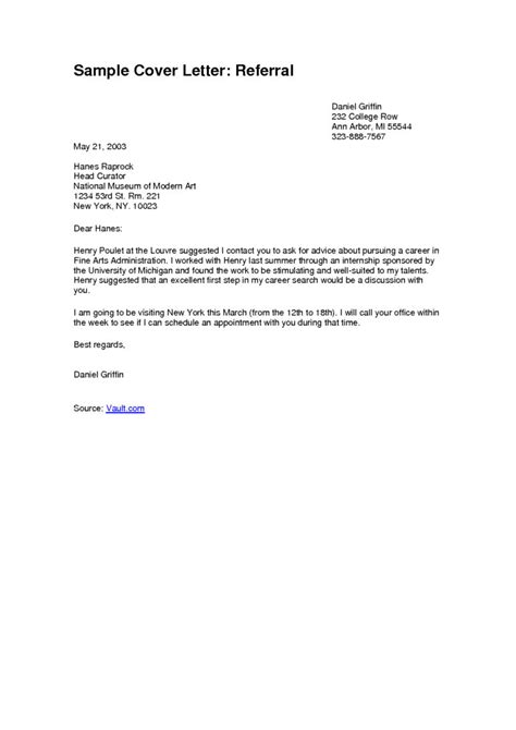 Here we will provide you with an example of a referral coordinator cover letter that you can customize for yourself if you are looking for a job as a referral coordinator in the healthcare. Cover Letter Referredfriend - Colona.rsd7 for Job Referral ...