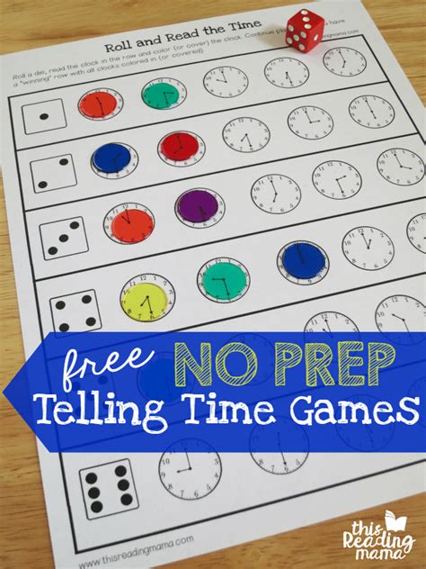 20 Fun Ways To Teach Telling Time Telling Time Games Time Games