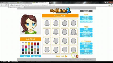 A gaming logo maker gives you a process to create a modern, stylish logo with a few simple clicks of a button. How to Save your anime face maker 2 - YouTube