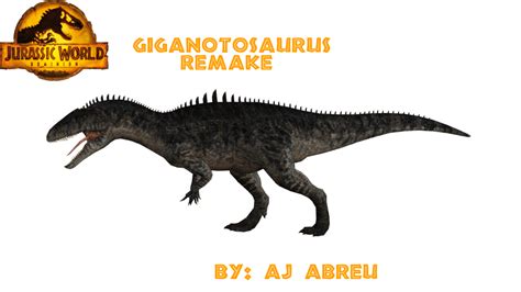 Giganotosaurus Jurassic World Dominion V3 By Gorgongorgosaurus On Deviantart