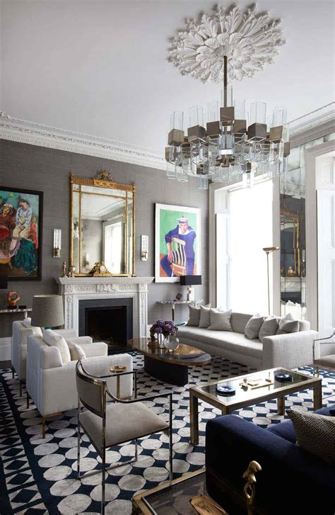 Glamorous Living Rooms Hiring Interior Designer