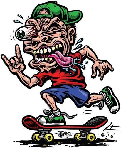 Skate Skate Art Graffiti Characters Lowbrow Art