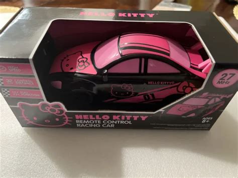 Hello Kitty Remote Control Race Car Sanrio Drift Racing Black Pink Rc New In Box 31 25 Picclick