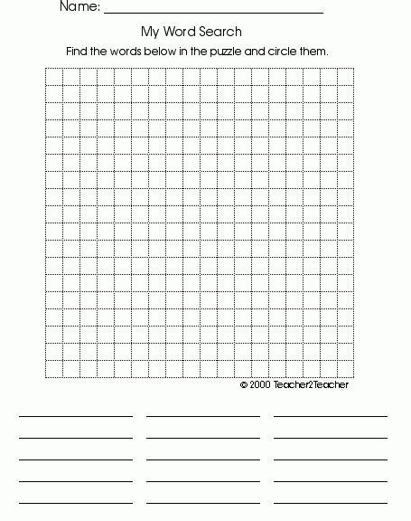The Word Search Worksheet For Students To Practice Their Spelling