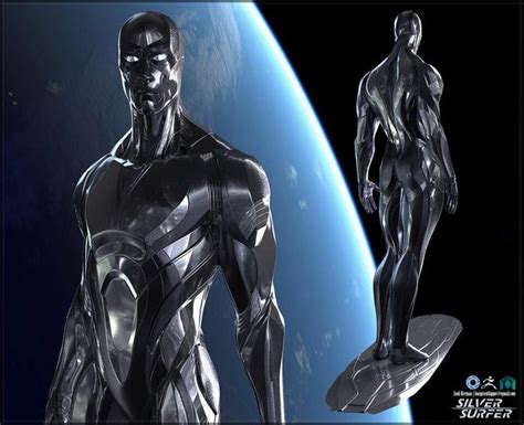 Silver Surfer Concept Art By Josh Herman Character Designer For