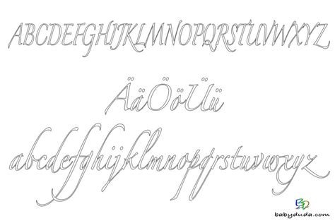 Vom griechischen zum kyrillischen alphabet von zaren und. Buchstaben Ausmalbilder Zum Drucken