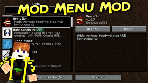 Several important functions are implemented here. Mod Menu Mod | El Menú De Mods Que Te Hacia Falta | Fabric ...