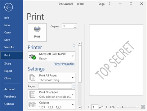 How To Add Watermarks Microsoft Word 2016