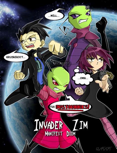 Zim And Gaz Invader Zim Pinterest Anime