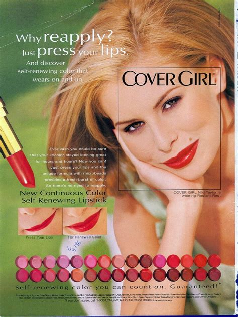 If You Can Only Choose One Make Up Brand Covergirl Niki Taylor