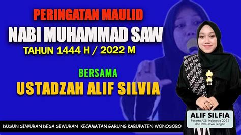 Live Ustadzah Alif Silvia Aksi Indosiar Di Desa Siwuran Garung