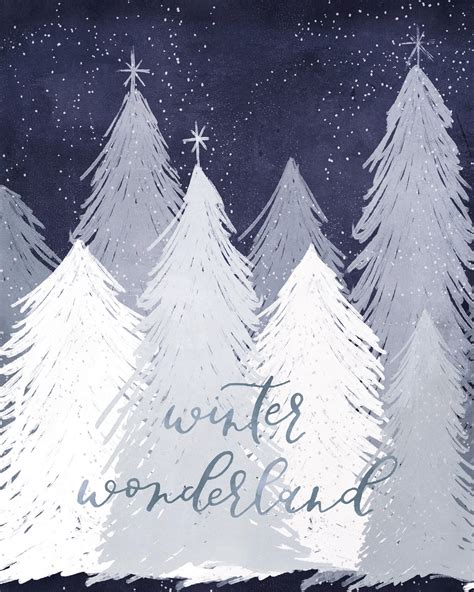 Winter Wonderland Printables