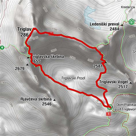 Dom Planika Triglav Bergfex Wanderung Tour Koroška