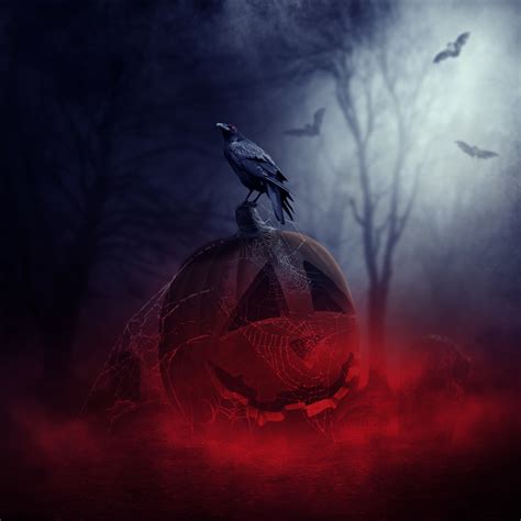Forgotten Halloween Dark Photo Manipulation Tutorial