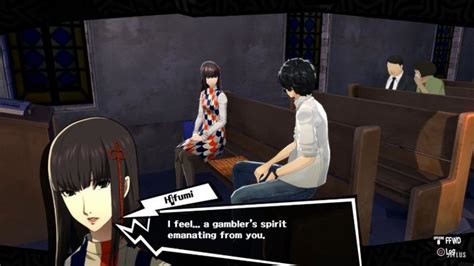 Gift prompt will only appear if there are not enough confidant points to trigger next ranking event. Persona 5: Hifumi Togo (Star) confidant choices & unlock guide | RPG Site