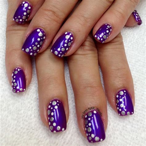 Purple Nail Art Designs Purple Nails Purple Nail Designs
