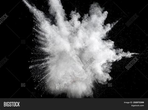 White Powder Explosion Image And Photo Free Trial Bigstock