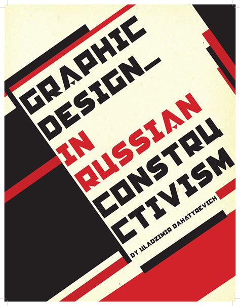 Graphic Design In Russian Constructivism On Behance