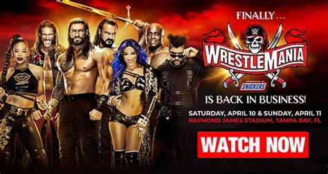 Hd quality boxing streams with sd options too. Watch WrestleMania 37 Fight live stream reddit online free