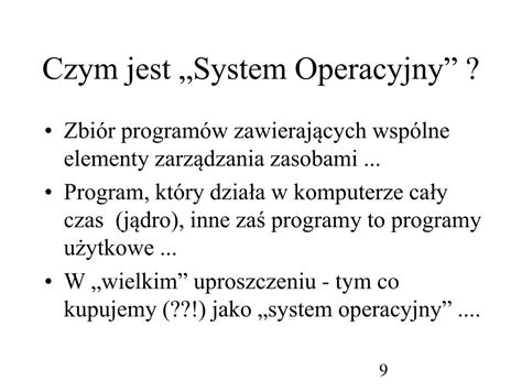 Ppt Systemy Operacyjne Cz I Powerpoint Presentation Free Download