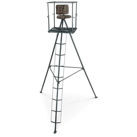 Ameristep Grizzly 13 Deluxe Tripod Stand 202975 Tower And Tripod